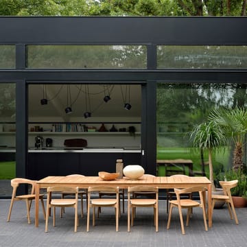 Bok outdoor -ruokapöytä tiikki - 250 x 100 cm - Ethnicraft