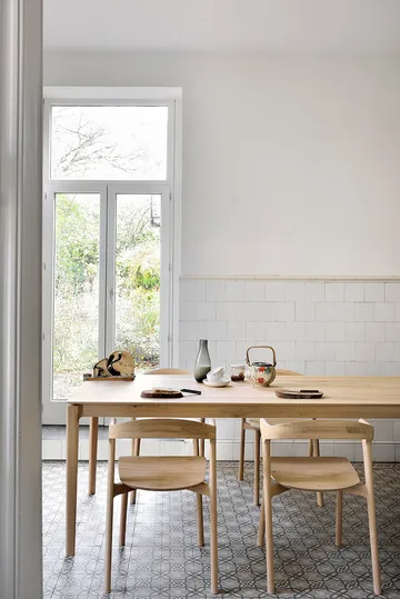 Bok ruokapöytä 160x80 cm - Hardwax oiled oak - Ethnicraft