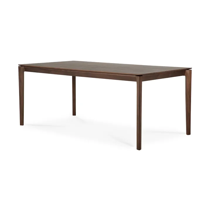 Bok ruokapöytä 180x90 cm - Lakattu tiikki brown - Ethnicraft