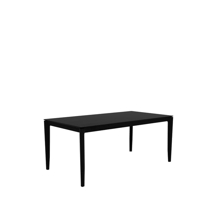 Bok ruokapöytä 180x90 cm, Mustaksi petsattu tammi  Ethnicraft