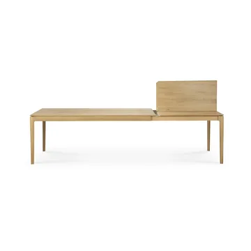 Bok ruokapöytä 200/300x100x76 cm - Kovavahaöljytty tammi - Ethnicraft