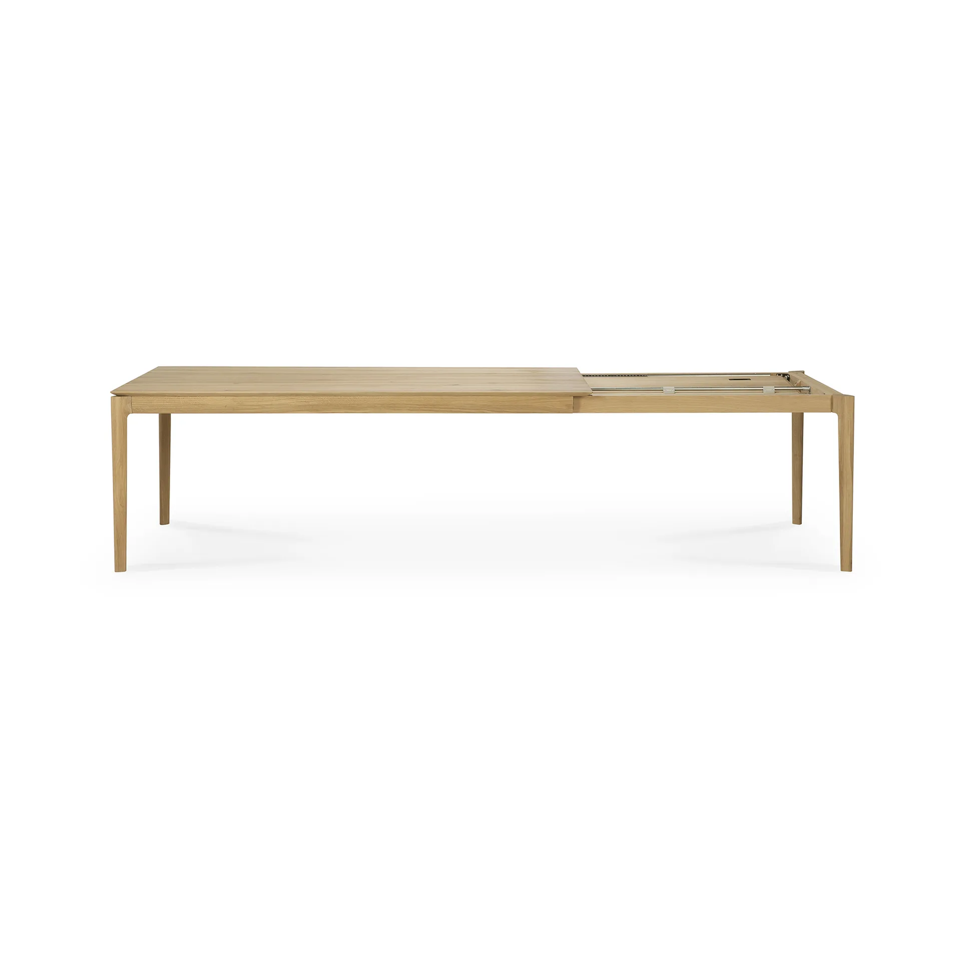 Bok ruokapöytä 200/300x100x76 cm, Kovavahaöljytty tammi Ethnicraft