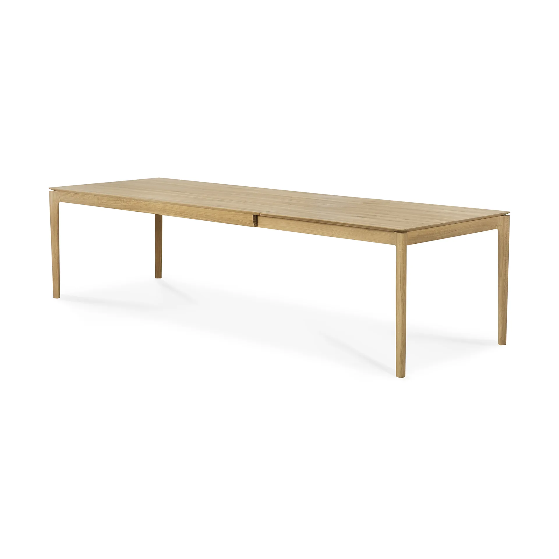 Bok ruokapöytä 200/300x100x76 cm, Kovavahaöljytty tammi Ethnicraft