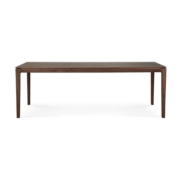Bok ruokapöytä 220x95 cm - Lakattu tiikki - Ethnicraft