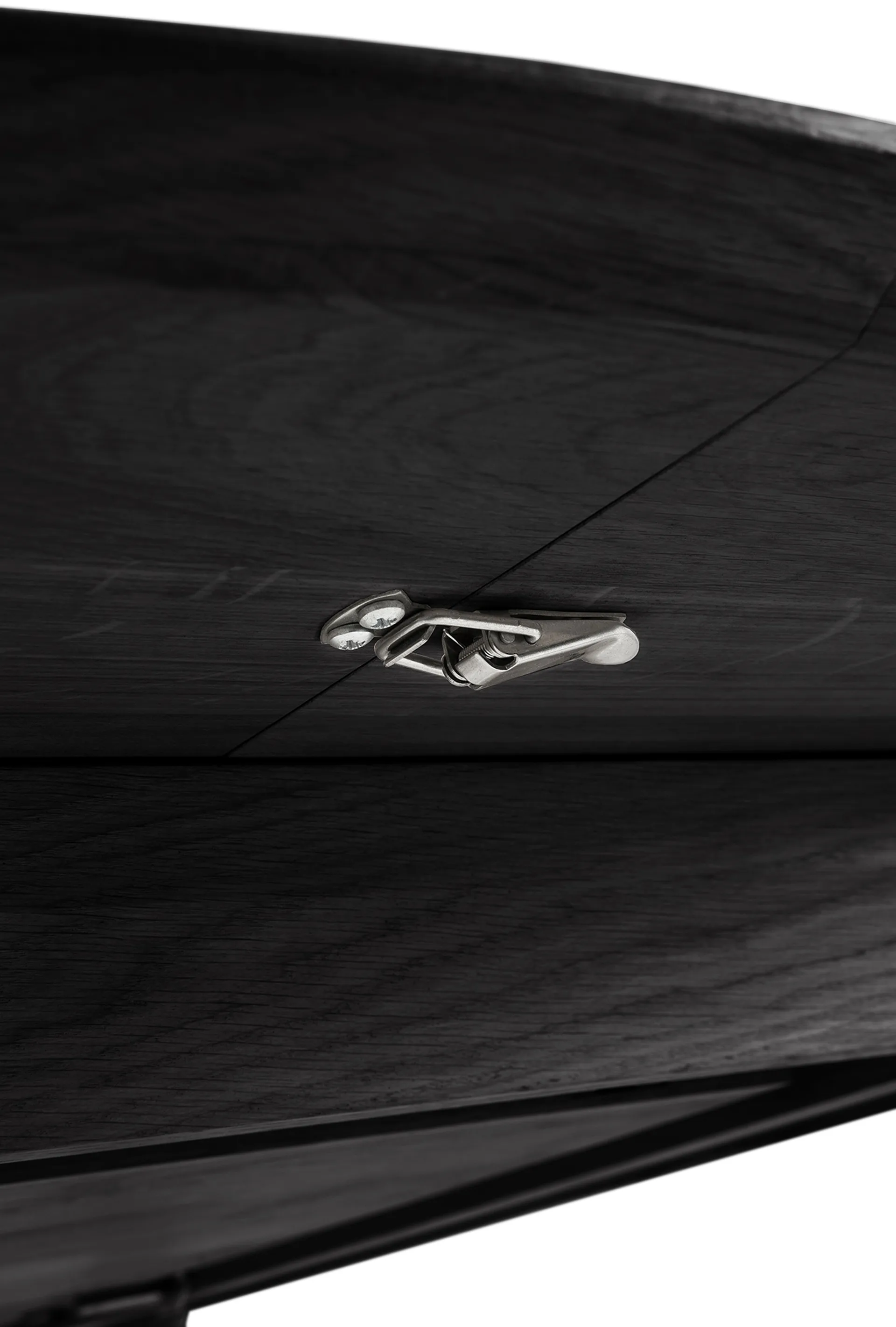 Bok ruokapöytä ovaali 129/179 x 100 x 76 cm, Mustaksi petsattu tammi  Ethnicraft