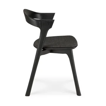 Bok tuoli - Ruskea tammi kangas soft black - Ethnicraft