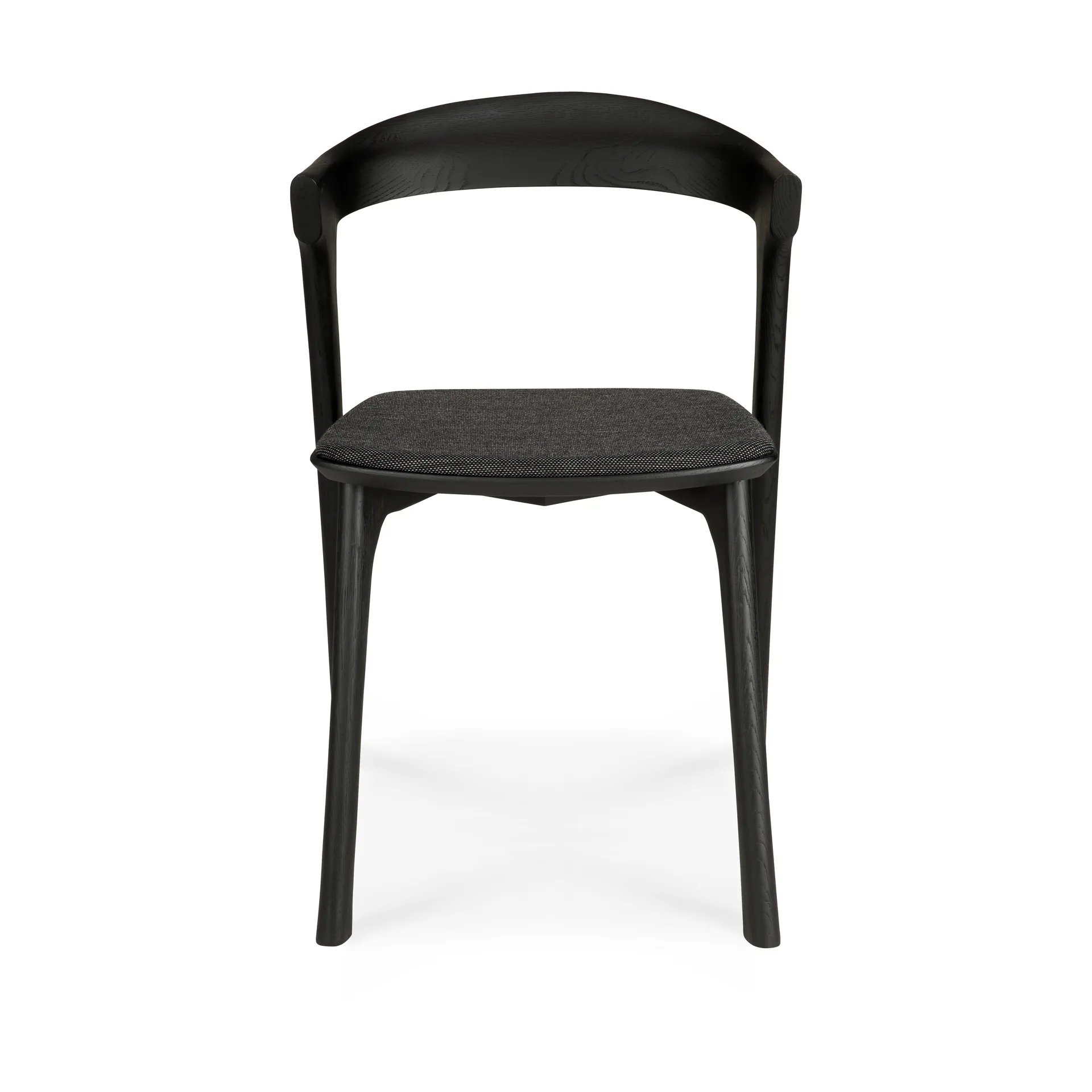 Bok tuoli, Ruskea tammi kangas soft black Ethnicraft