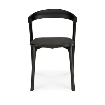 Bok tuoli - Ruskea tammi kangas soft black - Ethnicraft