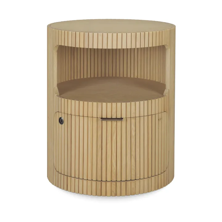 Boomerang kassakaappi avaimella lukittava - Tammi, Ø45 cm - Ethnicraft