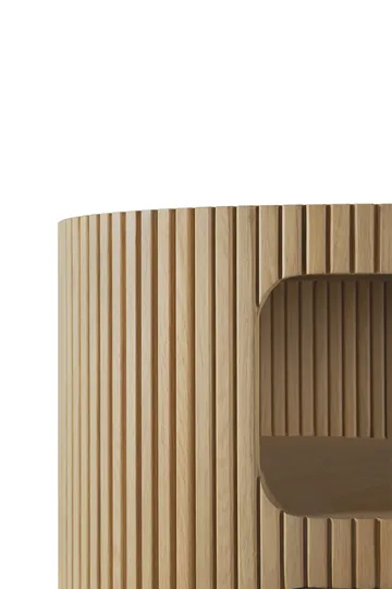 Boomerang kassakaappi avaimella lukittava - Tammi, Ø45 cm - Ethnicraft