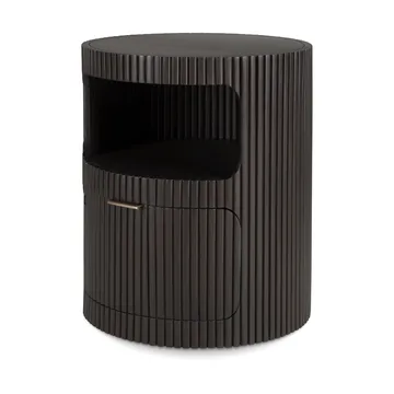 Boomerang laatikosto - Tummanruskea mahonki, Ø45 cm - Ethnicraft