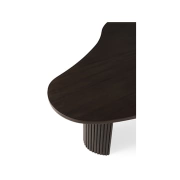 Boomerang -sohvapöytä - Mahogny dark brown 125 x 75 cm - Ethnicraft