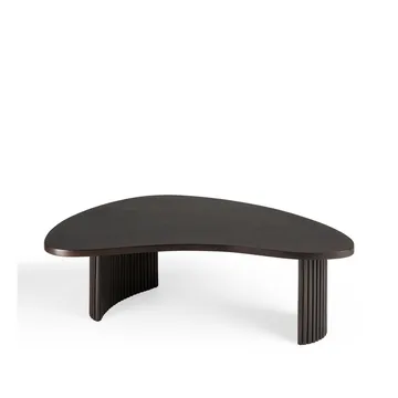 Boomerang -sohvapöytä - Mahogny dark brown 90x61x29 cm - Ethnicraft