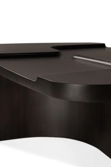 brutalistinen sohvapöytä - Rose brown mahonki, 143×75 cm - Ethnicraft