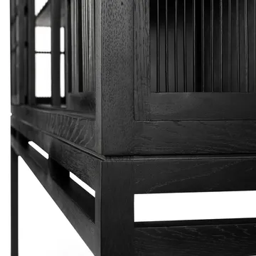 Burung kaappi - Musta tammi 2 liukuovea - Ethnicraft