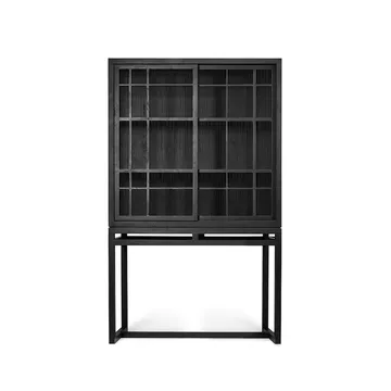 Burung kaappi - Musta tammi 2 liukuovea - Ethnicraft