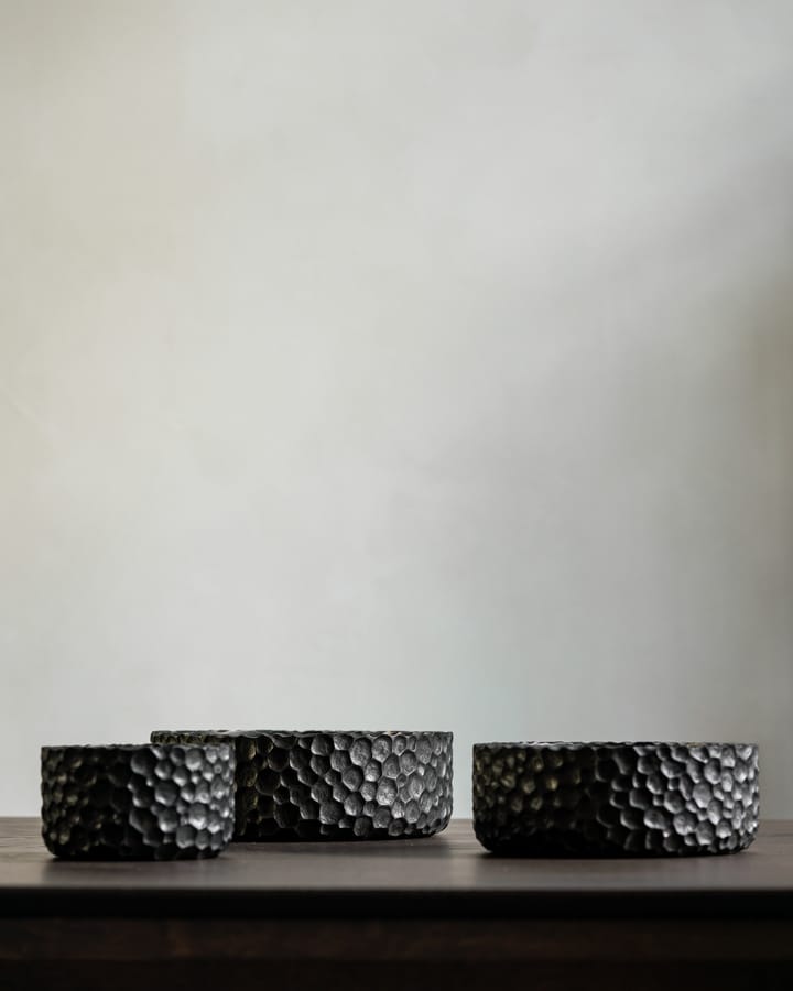 Chopped bowls setti 3 kpl, Lackad mahogny Ethnicraft