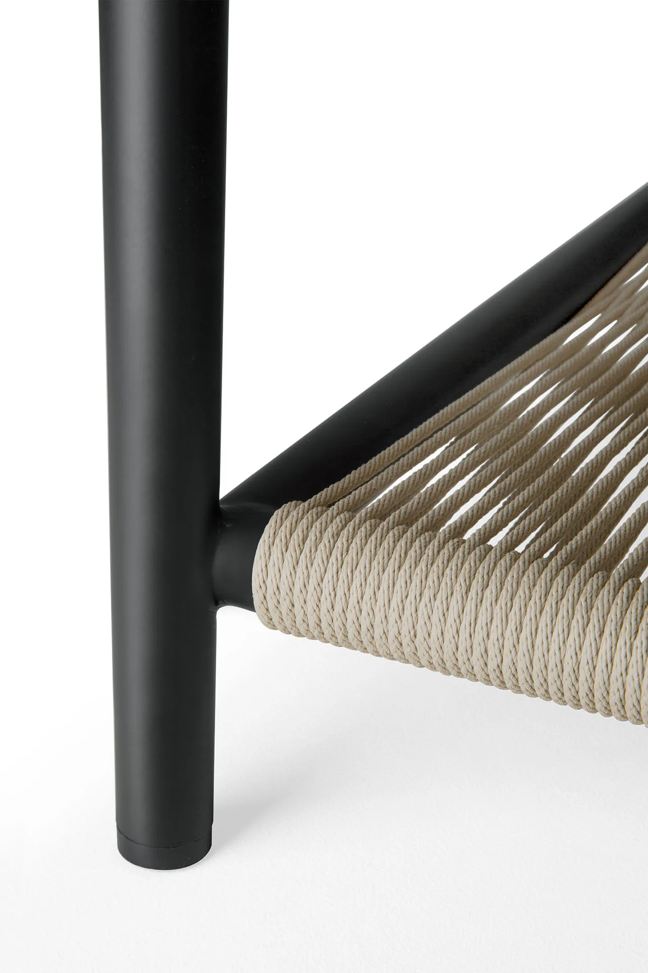 Corbey Outdoor sohvapöytä, 80 cm, teak-aluminium black Ethnicraft