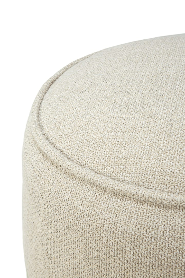 Donut outdoor pouf -istuinrahi, Natural check Ethnicraft