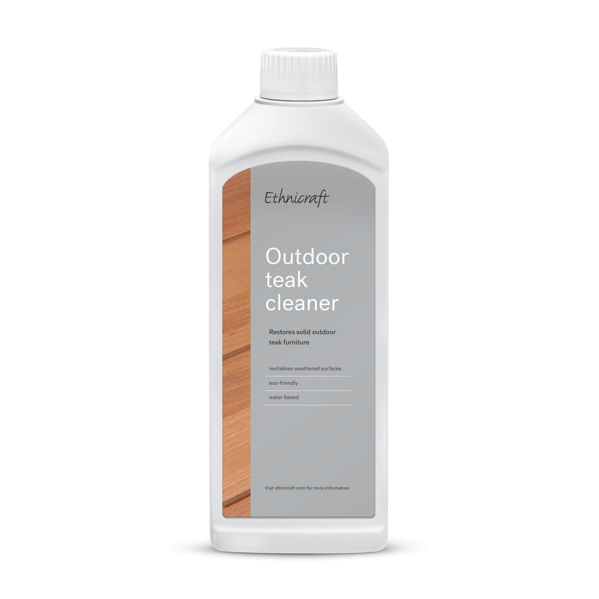 Ethnicraft outdoor tiikin puhdistusaine sisältäen kiillotusliinan 500 ml
