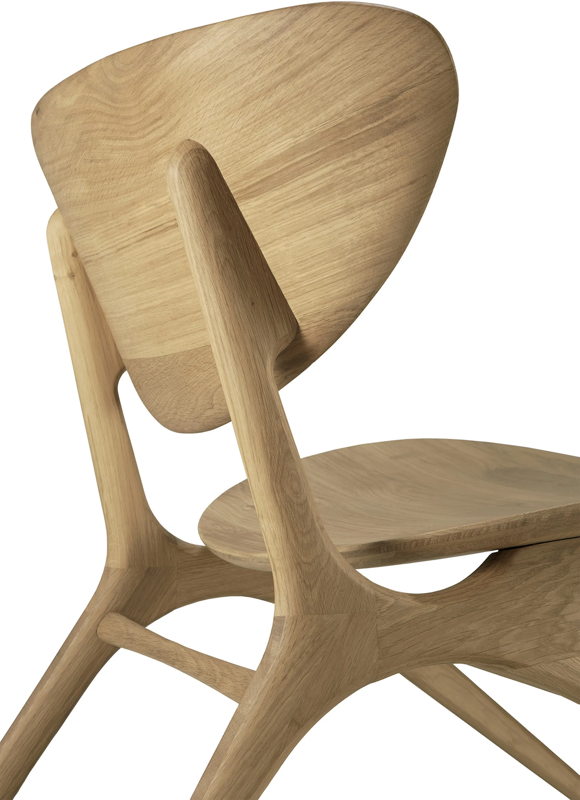 Eye lounge nojatuoli, Kovavahaöljytty tammi Ethnicraft