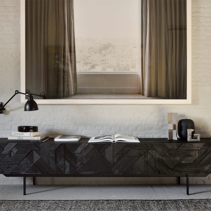 Graphic mediataso, Black 242 cm Ethnicraft