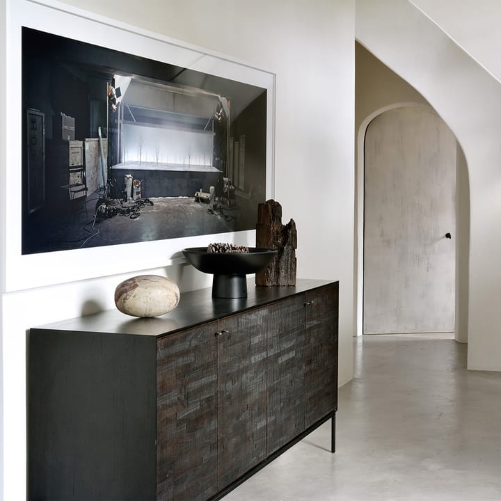 Grooves sideboard, Black 4 ovea Ethnicraft