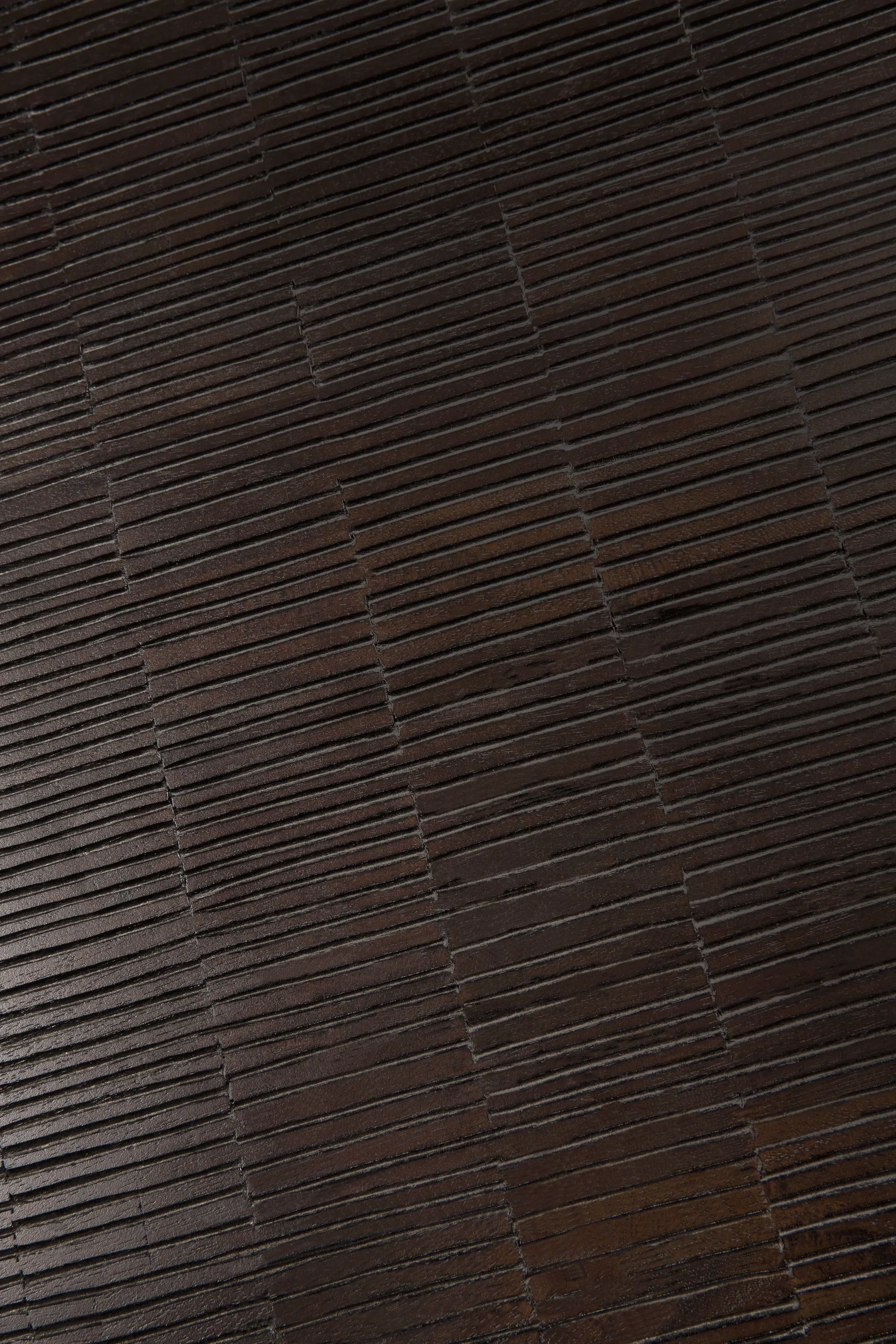 Grooves sohvapöytä, Off black teak, 170x120 cm Ethnicraft