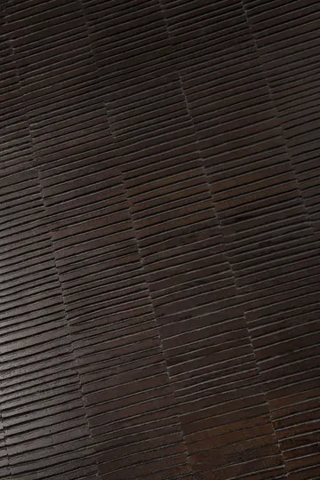 Grooves sohvapöytä - Off black teak, 170x120 cm - Ethnicraft