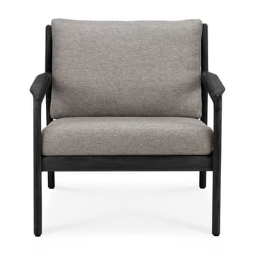 Jack outdoor lounge-nojatuoli mustaksi petsattu tiikki - Mocha - Ethnicraft