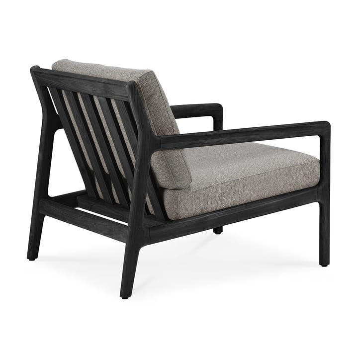 Jack outdoor lounge-nojatuoli mustaksi petsattu tiikki, Mocha Ethnicraft