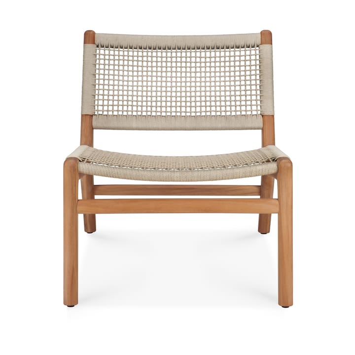 Jack outdoor lounge-nojatuoli tiikki, Beige Ethnicraft