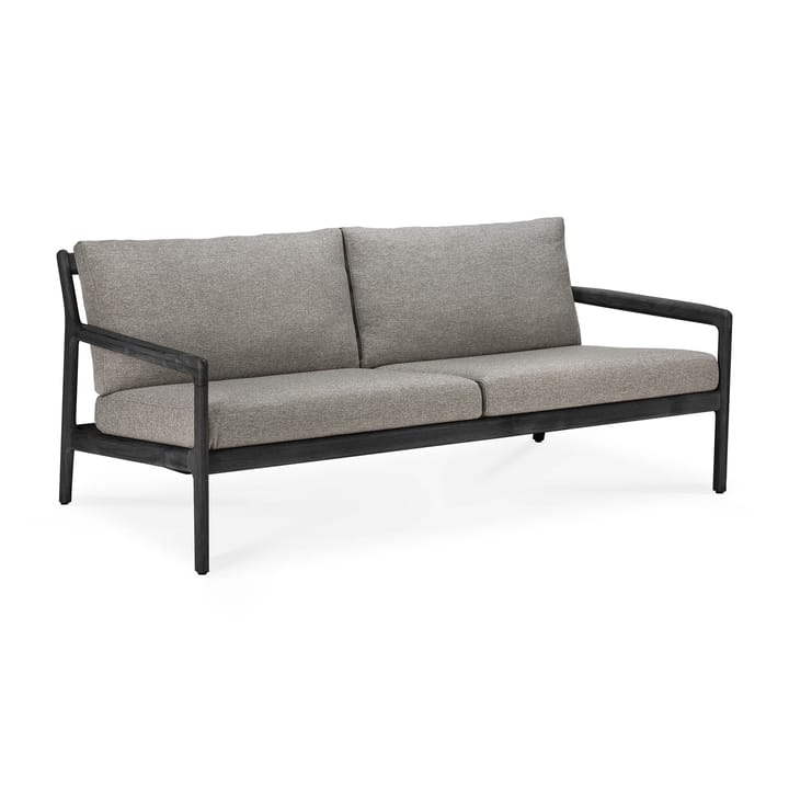 Jack outdoor -sohva 2-istuttava mustaksi petsattu tiikki, Mocha Ethnicraft