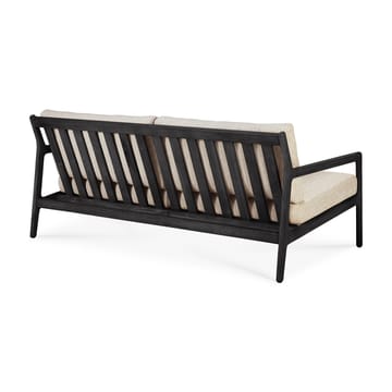 Jack outdoor -sohva 2-istuttava mustaksi petsattu tiikki - Natural - Ethnicraft