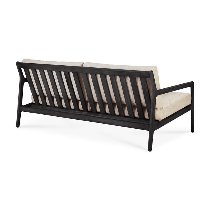 Jack outdoor -sohva 2-istuttava mustaksi petsattu tiikki - Natural - Ethnicraft