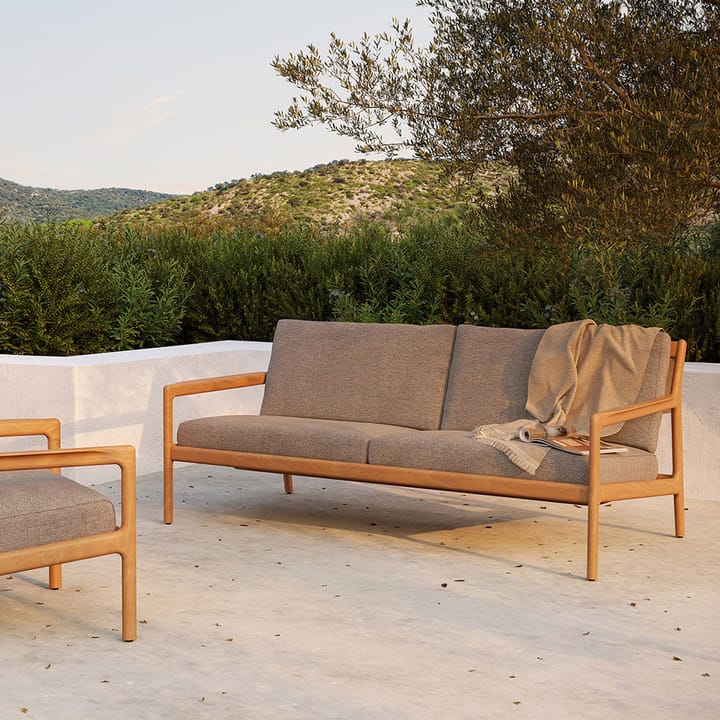 Jack outdoor -sohva 2-istuttava tiikki, Mocha Ethnicraft