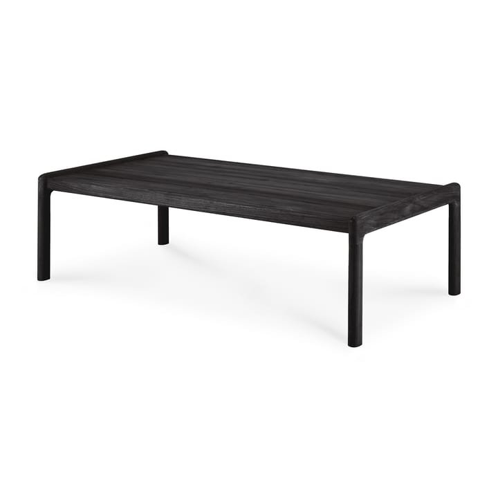 Jack outdoor -sohvapöytä mustaksi petsattu tiikki, 120 x 65 cm Ethnicraft