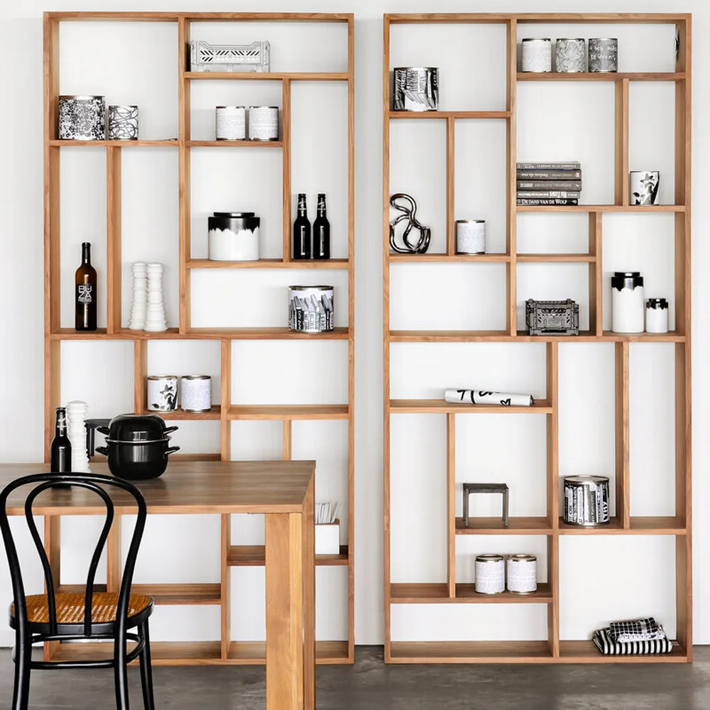 M Rack -kirjahylly suuri, Hardwax oiled oak Ethnicraft