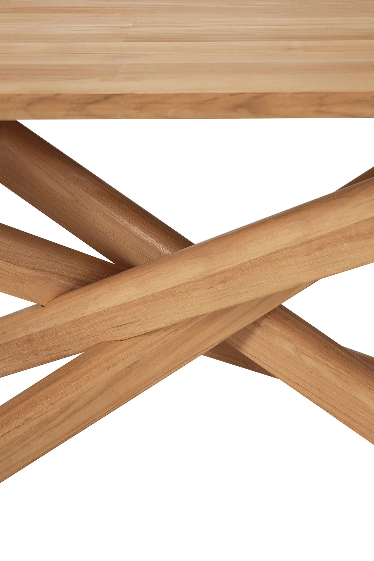 Mikado outdoor -ruokapöytä tiikki, 203 x 104 cm Ethnicraft