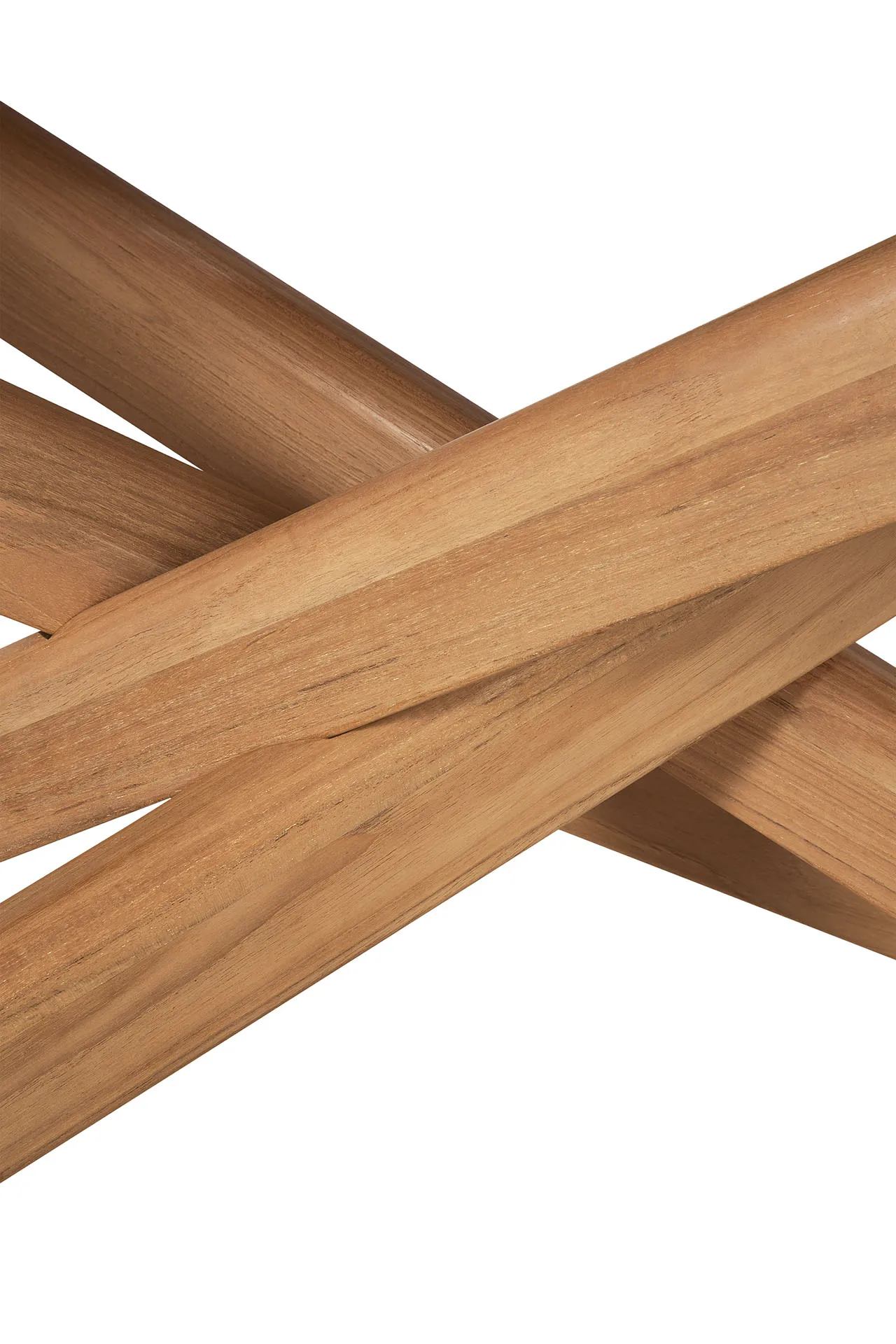 Mikado outdoor -ruokapöytä tiikki, 203 x 104 cm Ethnicraft