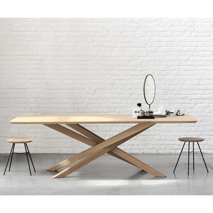 Mikado ruokapöytä, Oak wax oil 203 x 106 cm Ethnicraft