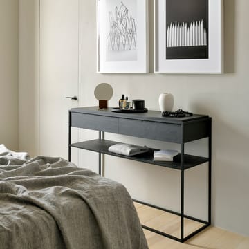Monolit konsolipöytä 122 x 40 cm - Oak black-Black - Ethnicraft