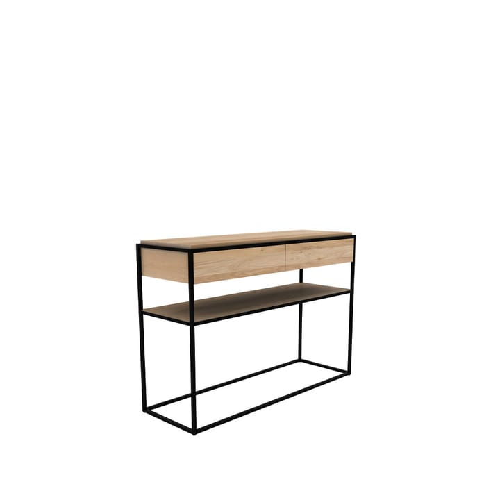 Monolit konsolipöytä 122 x 40 cm, Oak-Black Ethnicraft
