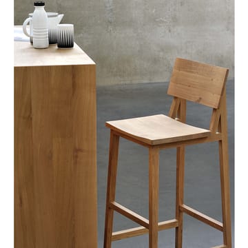 N4 baarituoli - Oak wax oil 48 x 50 cm - Ethnicraft