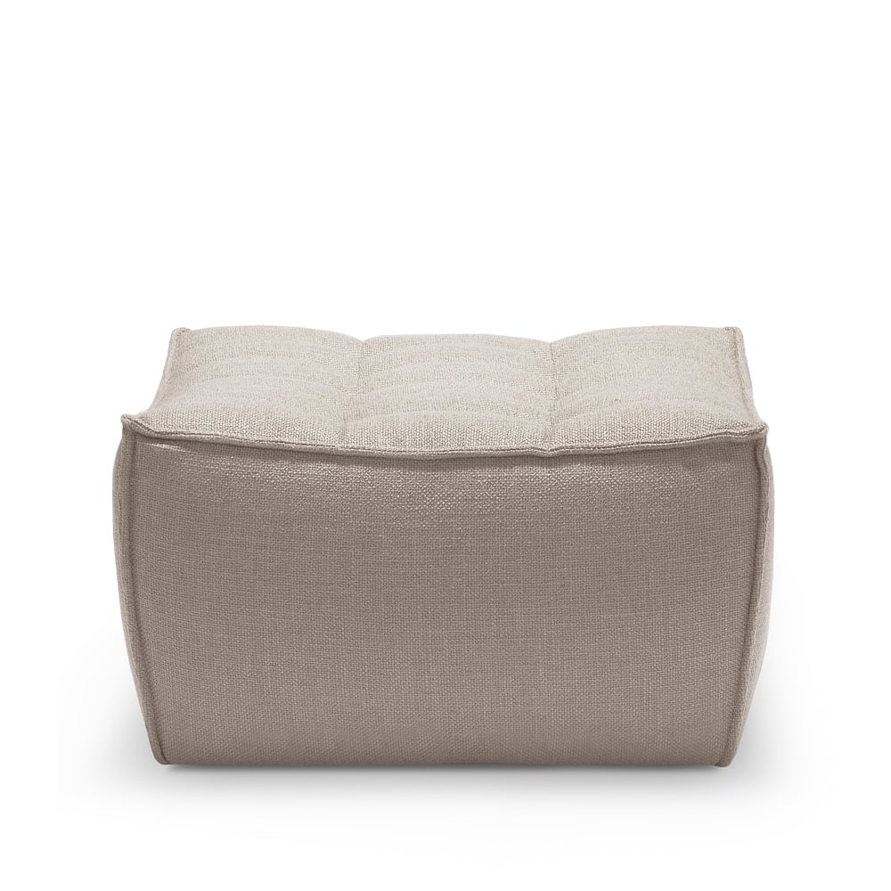 Ethnicraft N701 jalkarahi 70x70 cm Beige | Skandinaavinen Sisustus | Nojatuolit & Jalkajakkarat | Beige
