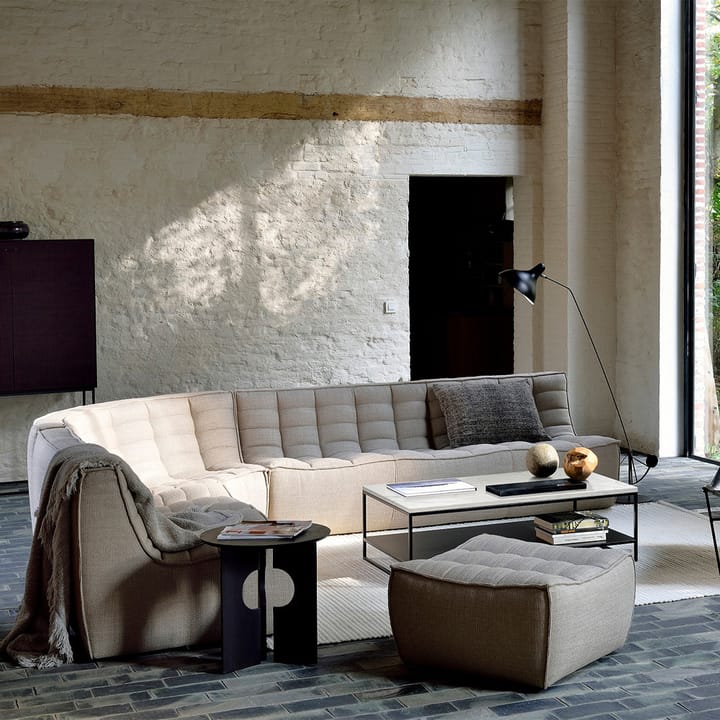 N701 jalkarahi 70x70 cm, Dark grey Ethnicraft