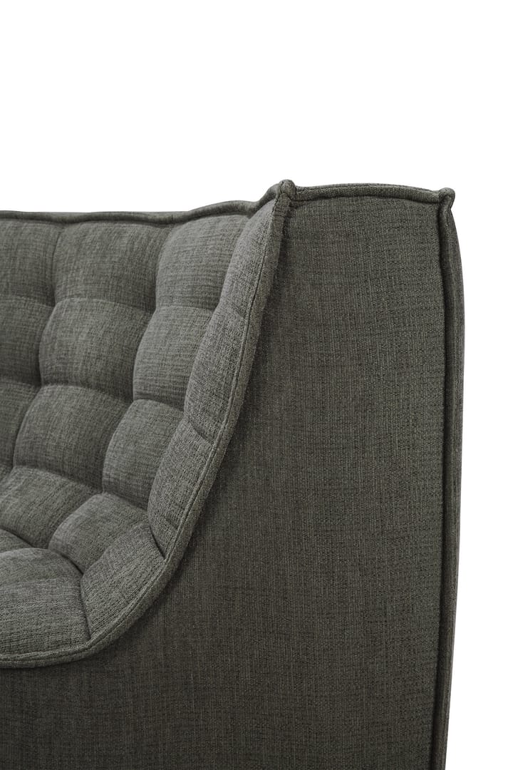 N701 kulmamoduuli pyöristetty, Moss Eco fabric Ethnicraft