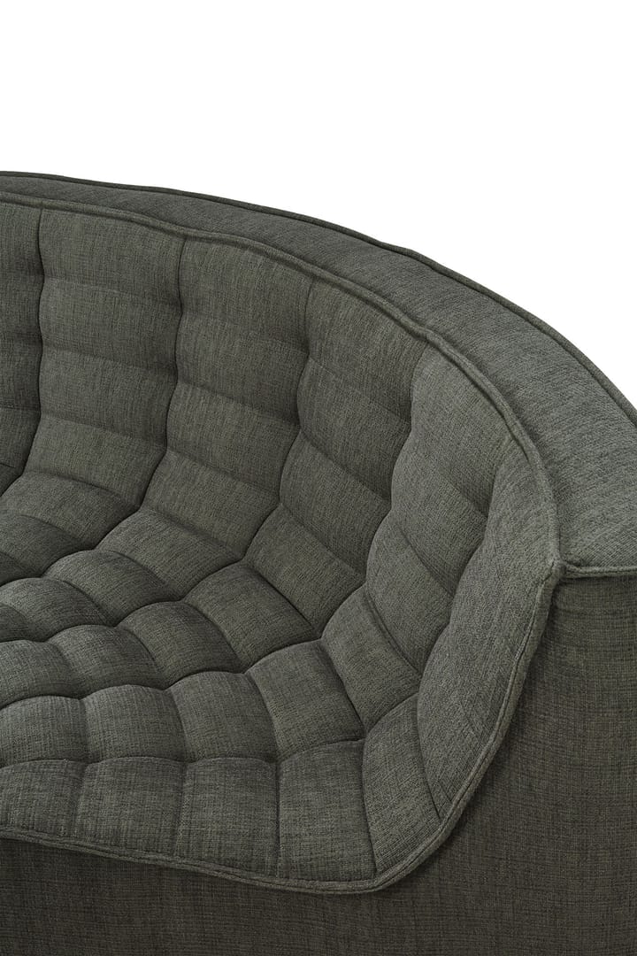N701 kulmamoduuli pyöristetty, Moss Eco fabric Ethnicraft