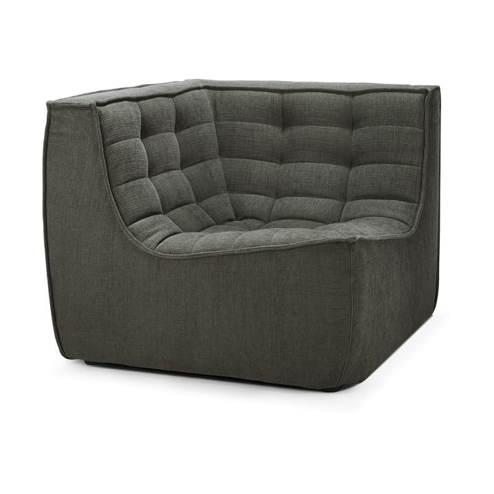 N701 kulmamoduuli suora, Moss Eco fabric Ethnicraft