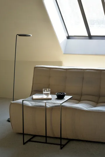 N701 moduulin kulmasohva pyöristetyllä kulmalla, kangas Beige, 330x260 cm - Ethnicraft